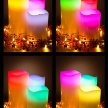 LED-Kerzen im Advent